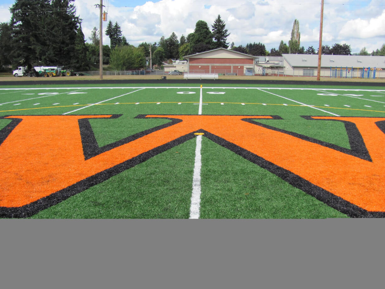 Washougal community members will be given the opportunity to run around on the new field at Fishback Stadium Friday, between 5 and 5:30 p.m. The Panther football team plays Hudson's Bay at 7 p.m.