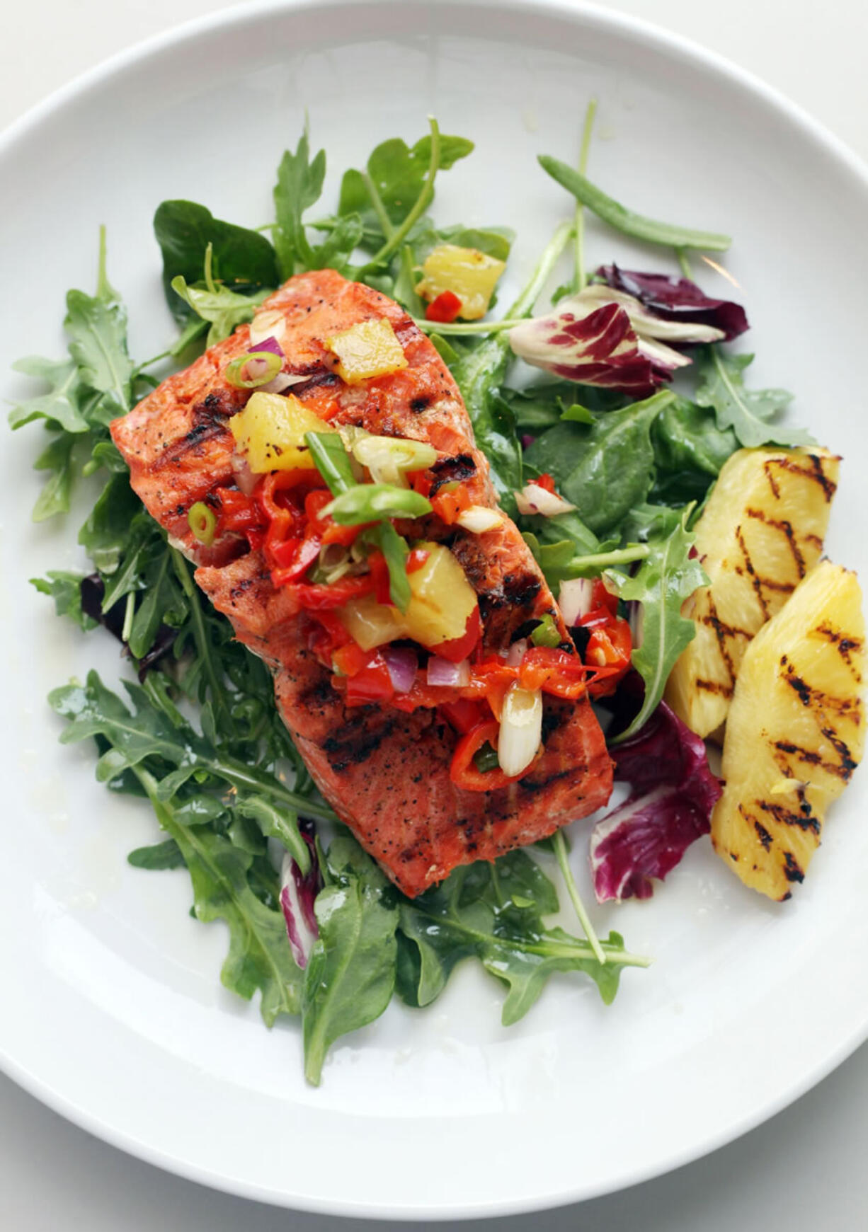 Brining salmon before cooking is a sure-fire way to make sure it turns out moist.