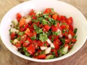 Pico de gallo takes 10 minutes to make.