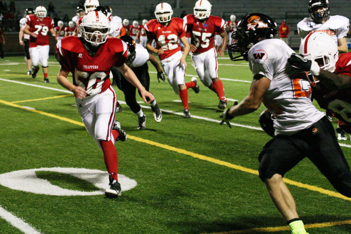 Bobby Jacobs ran like a Panther Friday, at Kiggins Bowl.