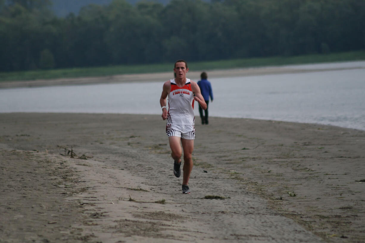 Thomas Normandeau earned second place for Washougal Thursday, at Cottonwood Beach.