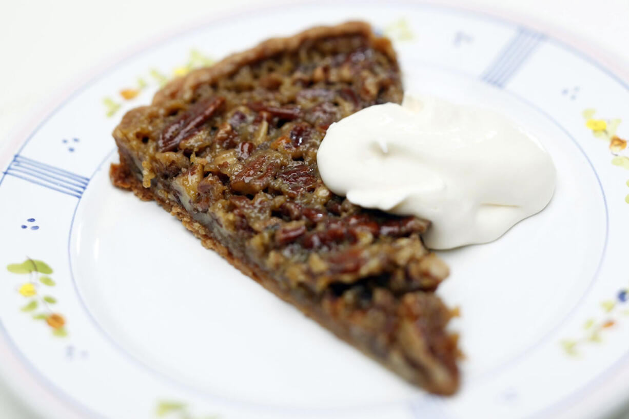 Genevieve Gergis of Bestia serves up her Maple Pecan Tart With Creme Fraiche Crust.