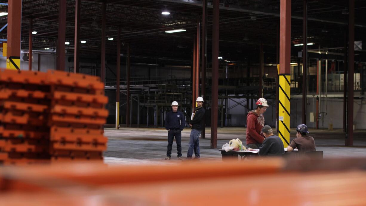 ALLEN ZIOLKOWSKI/Tweed/Bloomberg News - An abandoned factory in Smiths Falls, Ontario, once owned by Hershey Co., may soon be making marijuana products.