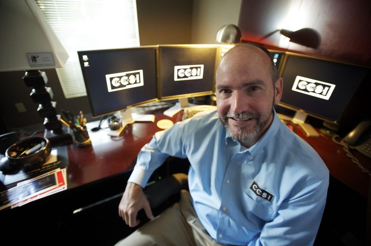 Creative Computer Solutions Inc.'s founder and president Scott Huotari. &quot;Our staff has made CCSI what it is today.