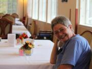 Claudia Bennett, a 58-year-old breast cancer survivor, recently spoke during the Pink Tea held at Columbia Ridge Assisted Living. The event was a fundraiser for the Pink Lemonade Project, an organization founded by Camas Dr. Allen Gabriel and his wife Cassie.