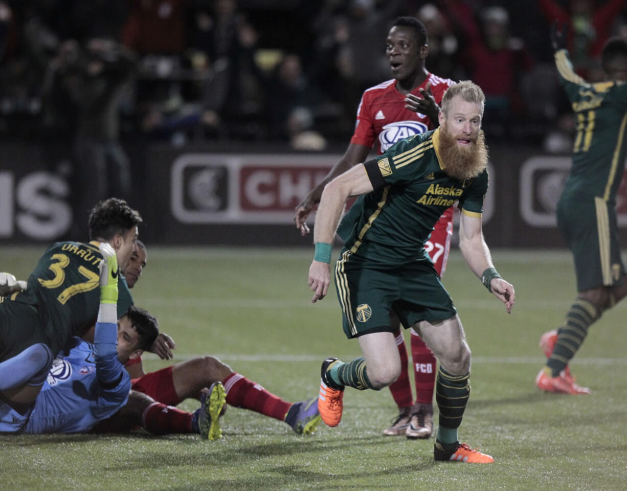 Portland Timbers defender Nat Borchers has played in two MLS Cup finals with Real Salt Lake.