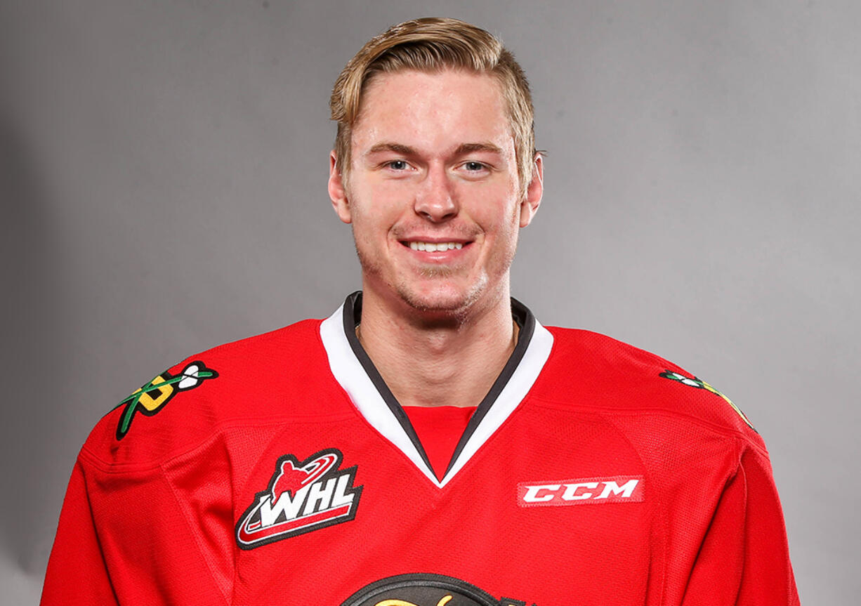 Portland Winterhawks left winger Paul Bittner (Portland Winterhawks photo)