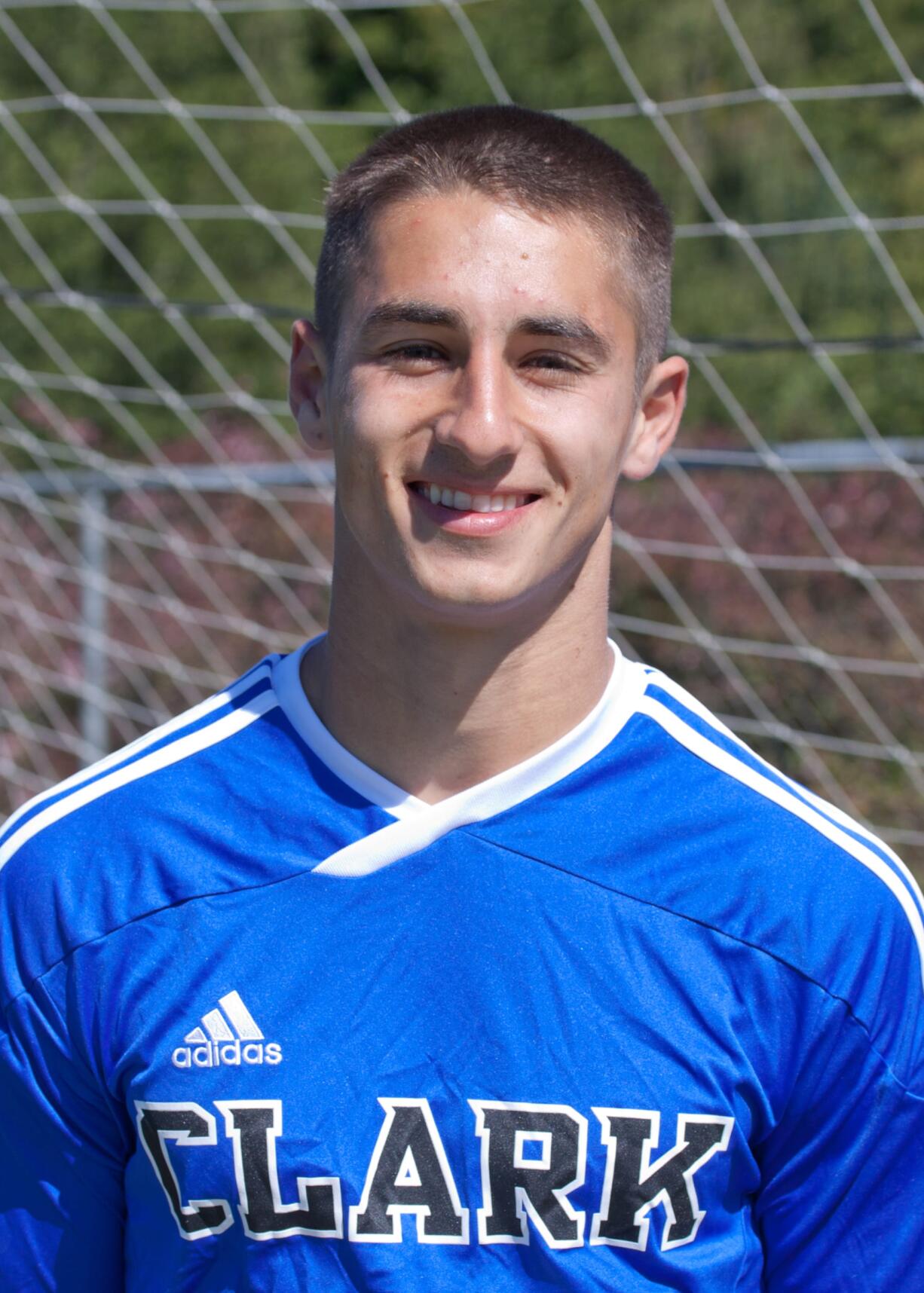 Borce Atanasov, sophomore, Clark College men's soccer forward