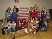 Andresen/St. Johns: Students at Cornerstone Christian School teamed up with Clark County's Joy Team for its PB &amp; Joy Project, already bringing in more than 100 jars of peanut butter for the Share charity.