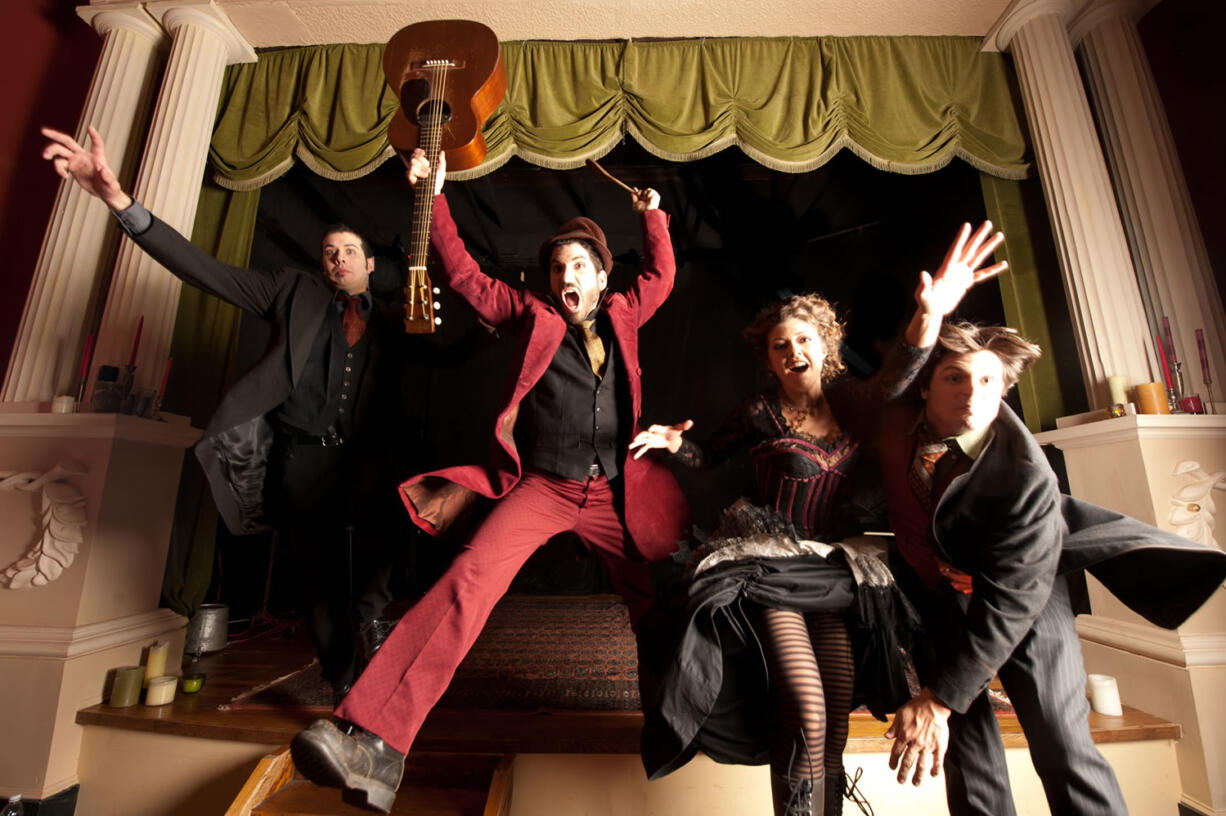 Gypsy jazz ensemble Caravan of Thieves will perform on Nov.