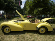 A 1951 Allard K-2 was one of many cars at the Concours d' Elegance and Car Show at Officers Row on Sunday that are rarely seen.