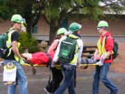 Battle Ground: When there's a real earthquake, these disaster leadership students will know how to help.