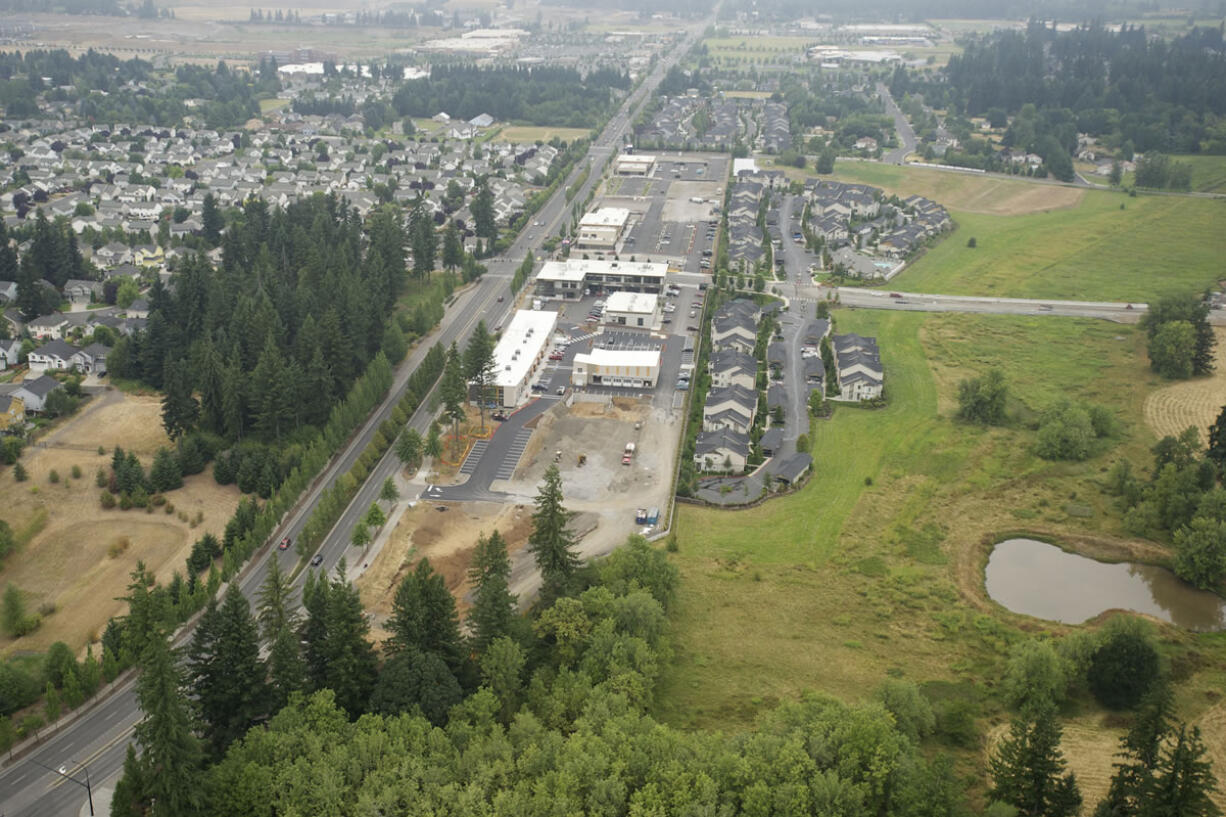 Development has been brisk around the intersection of Southeast 192nd Avenue and 20th Street.