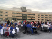 Salmon Creek: Staff and volunteers of Legacy Salmon Creek Medical Center celebrate the hospital's eighth anniversary on Aug.