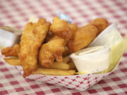 The Land and Sea basket at Ace's Famous Fish, Chicken &amp; Chowder.