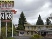 The Value Motel, near 78th Street and Highway 99 in Hazel Dell.