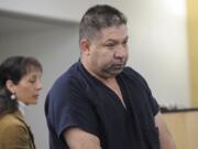 El Rancho Viejo restaurant manager Ramon Lopez Guitron, seen here at his first court appearance last year, will plead guilty to drug charges.