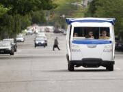 The Comet, a prototype 16-passenger electric van, is headed to the Philippines today. It will be the first of hundreds of Comets that will replace heavily-polluting diesel jeepneys in the capital city of Manila.