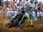 Justin Hill will be competing in the 250 class at the Washougal National on Saturday.