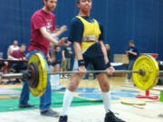 Harney Heights: Powerlifter Brian Saborboro gives it the old WSSB try.