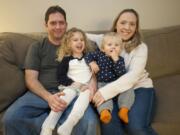 Korey Cochran, left, is spending every second he can with his children, Kyrsten, 4, and Kynen, 20 months, and his wife of 12 years, Kerry. Korey Cochran, a lifelong Vancouver resident, was diagnosed with an aggressive form of brain cancer last month. He&#039;s been given nine to 18 months to live.