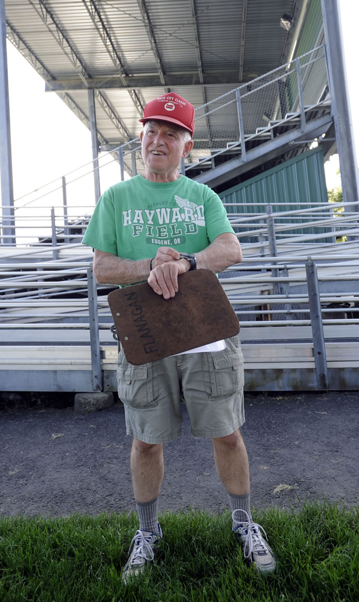 Bruce Flanagan, longtime coach of the Flanagan Clan Girls Track Team.