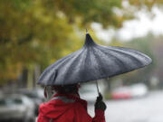 Rain is forecast for the metro area today.