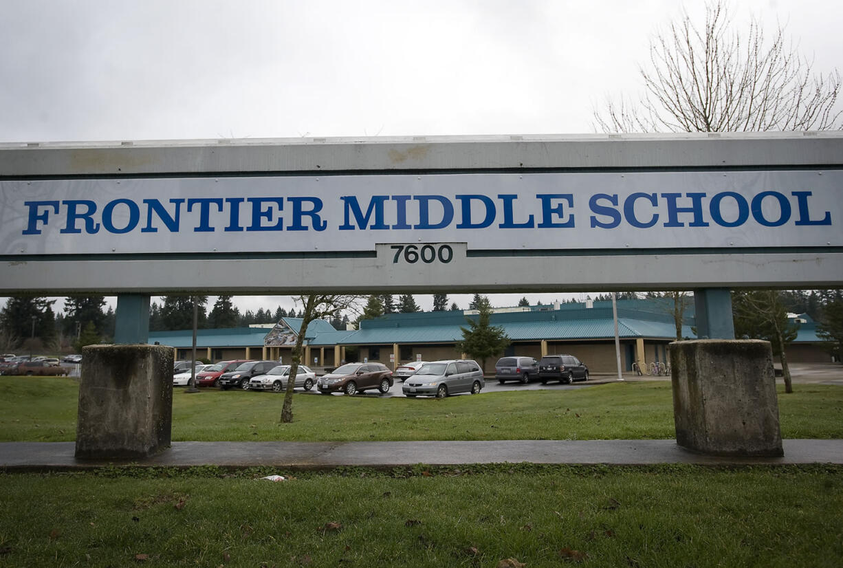 Frontier Middle School is at 7600 N.E. 166th Ave.