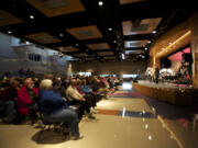 The Union High School jazz band performs Saturday during the three-day Clark College Jazz Festival.