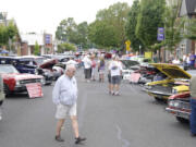 Uptown Village: Main Street was the site of the Slo Poks Car Club's first Show and Shine event.