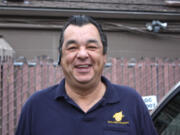 Vancouver Heights: Ron Trujillo beams after being named the 2013 Paratransit and Contracting Driver of the Year.