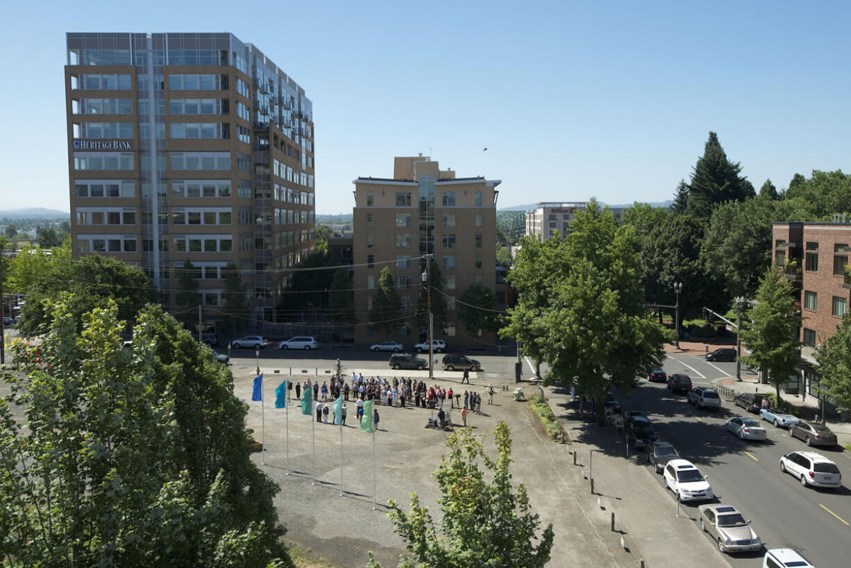 The city of Vancouver will publish a &quot;request for interest&quot; in long-vacant Block 10 in downtown Vancouver.