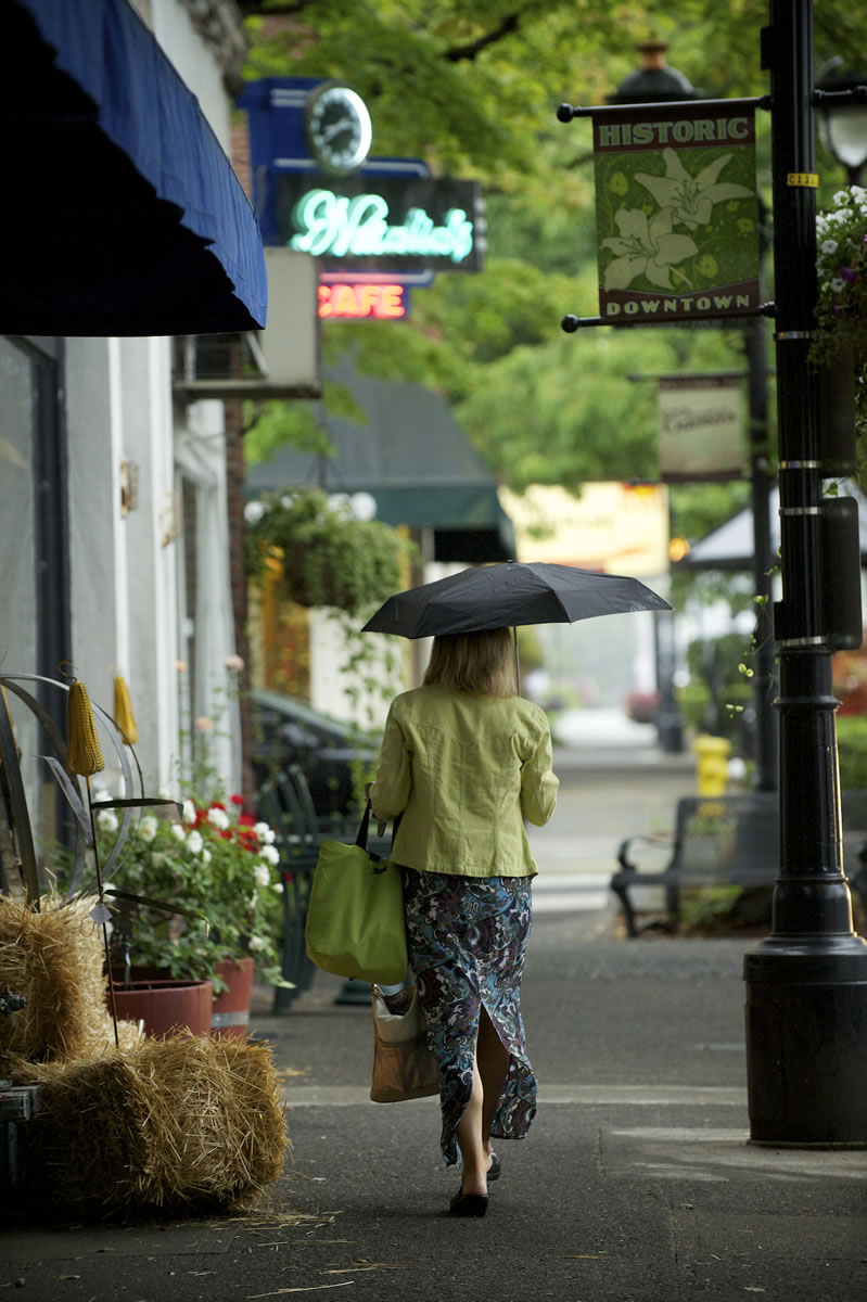 Significant rainfall left Clark County residents wondering where their umbrellas were after a dry summer.