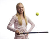 The Columbian's All Region girls tennis player Sammi Hampton of Skyview, Wednesday, June 13, 2012.