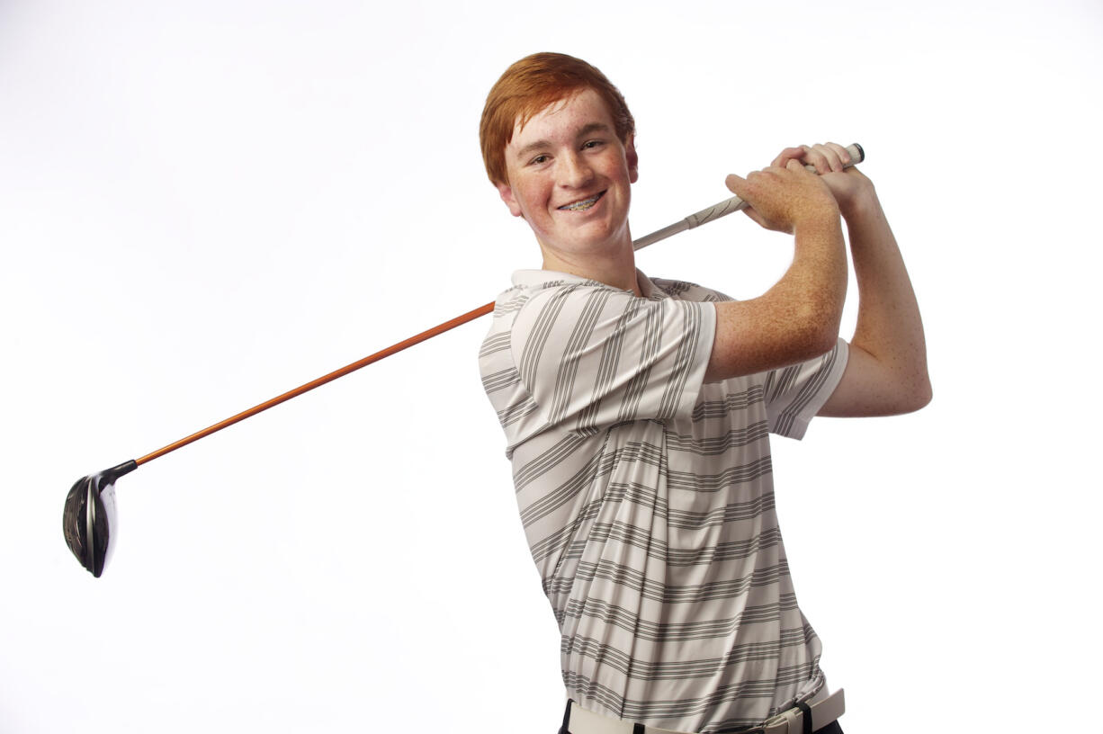 Freshman Brian Humphreys of Camas High School photographed June 12, 2013 in Vancouver, Washington. Humphreys is The Columbian's All-Region boys golfer of the year.