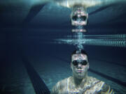 Columbia River's David Snuffin, pictured here at Propstra Aquatic Center, excels in the 50- and 100-yard freestyle events.