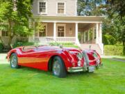 Hudson's Bay: This 1955 Jaguar XK 140 MC won Best in Show at the Columbia River Concours d' Elegance Vintage Car Show.