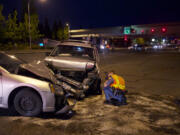 A motorist who was allegedly speeding took the northbound Interstate 5 exit at 99th Street and crashed into five cars about 8 p.m.