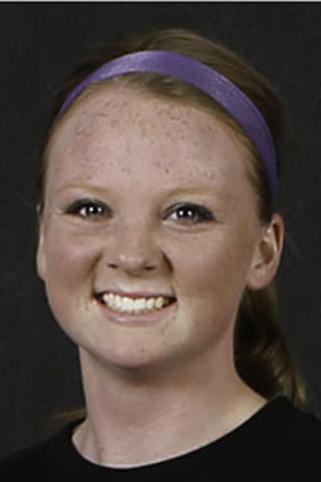 Carroll College women&#039;s soccer goalkeeper Jamie Carter.