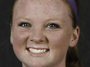 Carroll College women&#039;s soccer goalkeeper Jamie Carter.