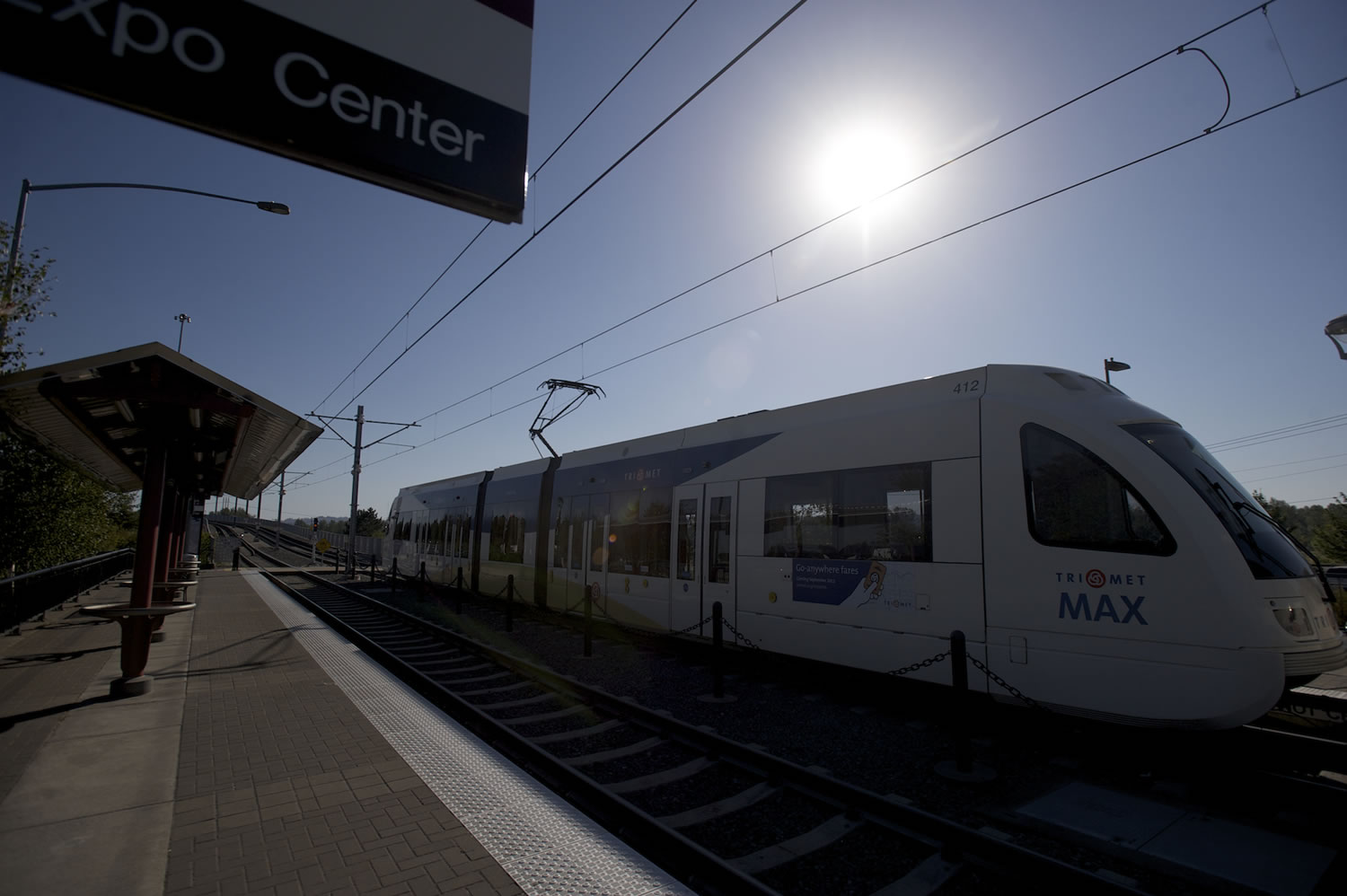 The Delta Park/Vanport Transit Center, shown, Thursday, September 6, 2012, is served by both C-Tran and TriMet.