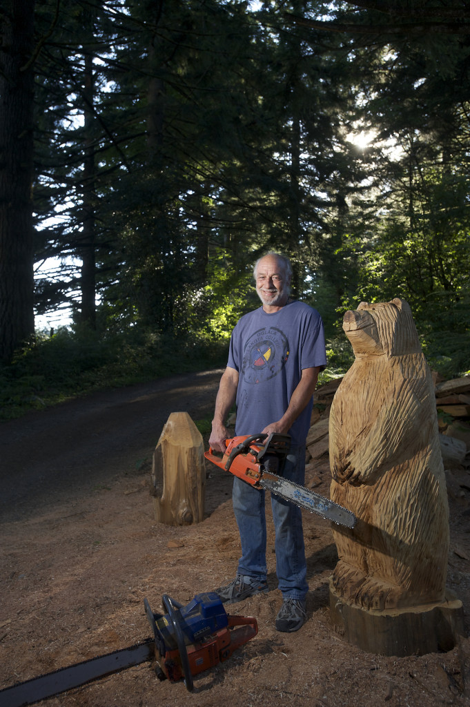 Carving Bigfoot