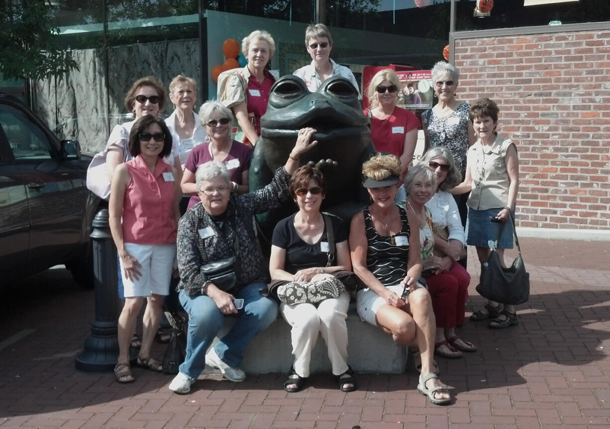 Esther Short: The Clark County Newcomers Club, above during a tour of Vancouver in September 2012, recently raised nearly $4,500 for The Children's Center.