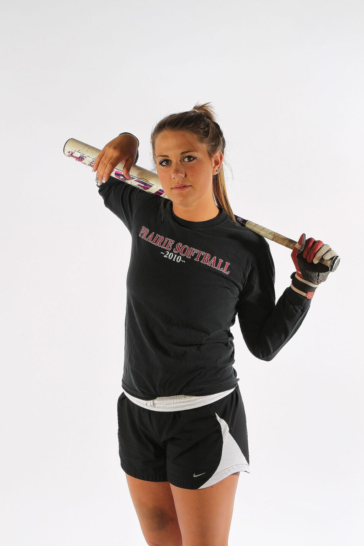 Taylor Bussey of Prairie is our All-Region softball player of the year.