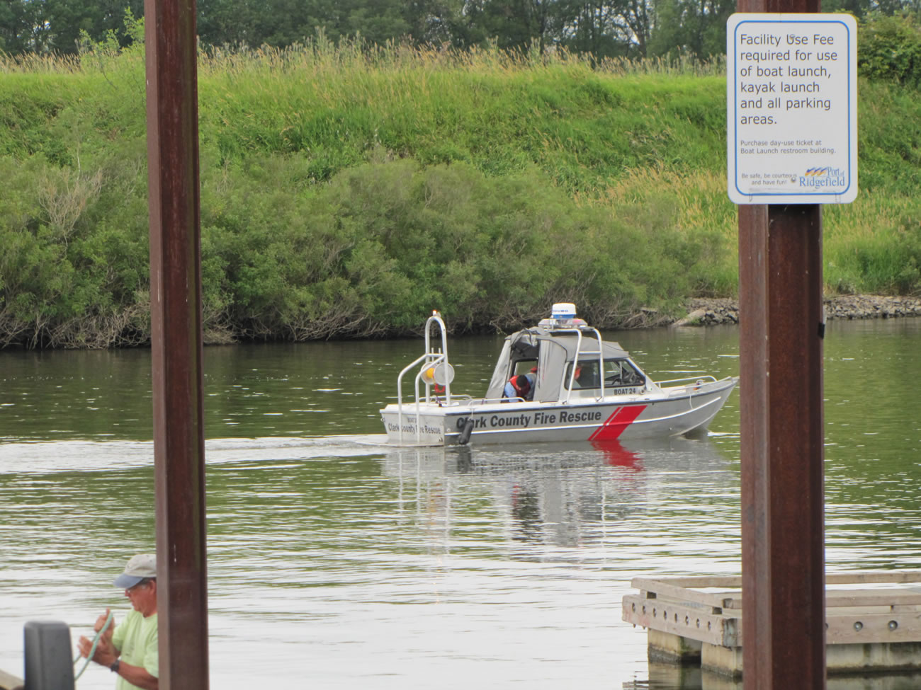 Clark County Fire &amp; Rescue's rescue boat, used by firefighters who learn to be boat pilots, sees more medical emergencies on the water during summer.