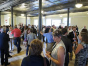 Business PubTalk events, like this one in September at the Fort Vancouver Artillery Barracks typically attract hundreds of Clark County entrepreneurs, investors, and other business professionals.