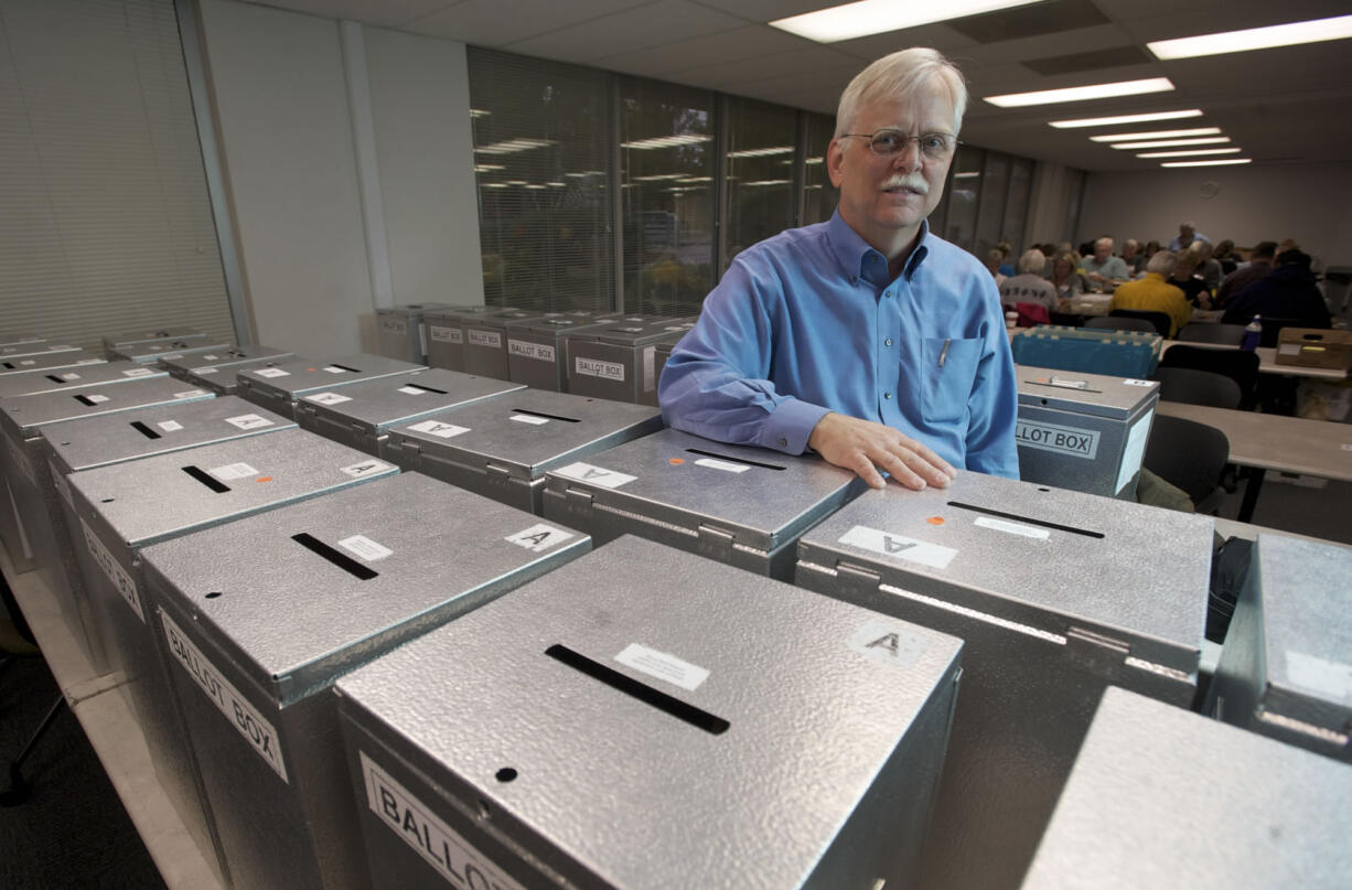 Clark County Elections Supervisor Tim Likness, who has worked in the Clark County elections office since 1979, is retiring in April. The Nov.