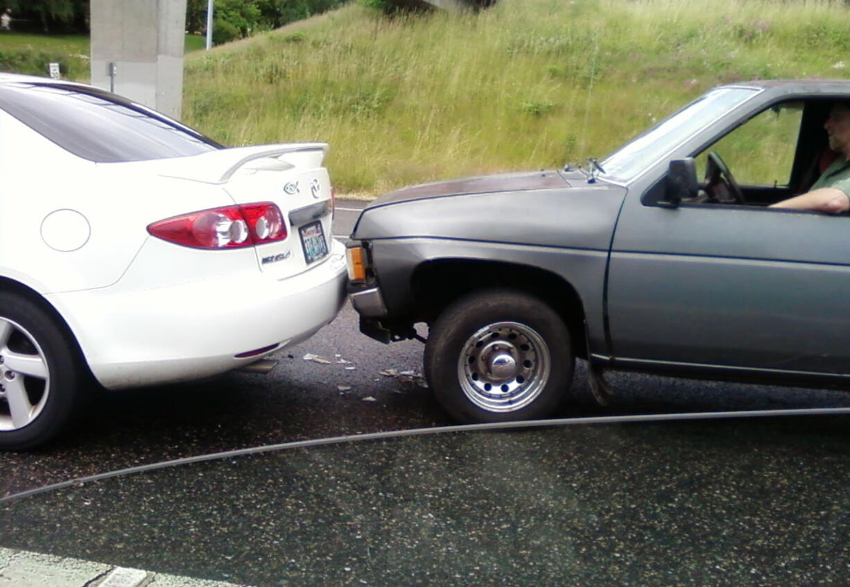 Washington State Patrol is asking for the public's help identifying the man driving this pickup truck.