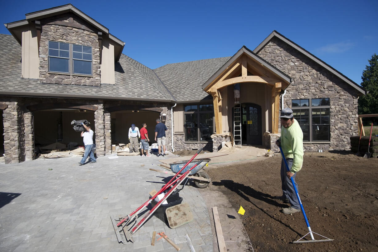 Demand for housing has prompted new homebuilding activity in the three months ending in June in Clark County, with 325 permits issued to build single-family houses in Vancouver and unincorporated Clark County, a 24 percent over the 262 permits issued during the same time last year.