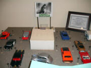 Northeast Hazel Dell: Larry Wakeman created this drive-in theater diorama and dedicated it to a local car club.